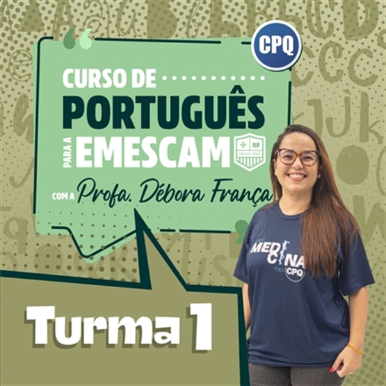 CURSO DE PORTUGUÊS SEMESTRAL 2025/2 - PRESENCIAL - TURMA 1 - 4ª FEIRA (09:30 - 11:30)