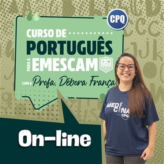 CURSO DE PORTUGUÊS SEMESTRAL 2026/1 - ON-LINE (AULAS GRAVADAS)